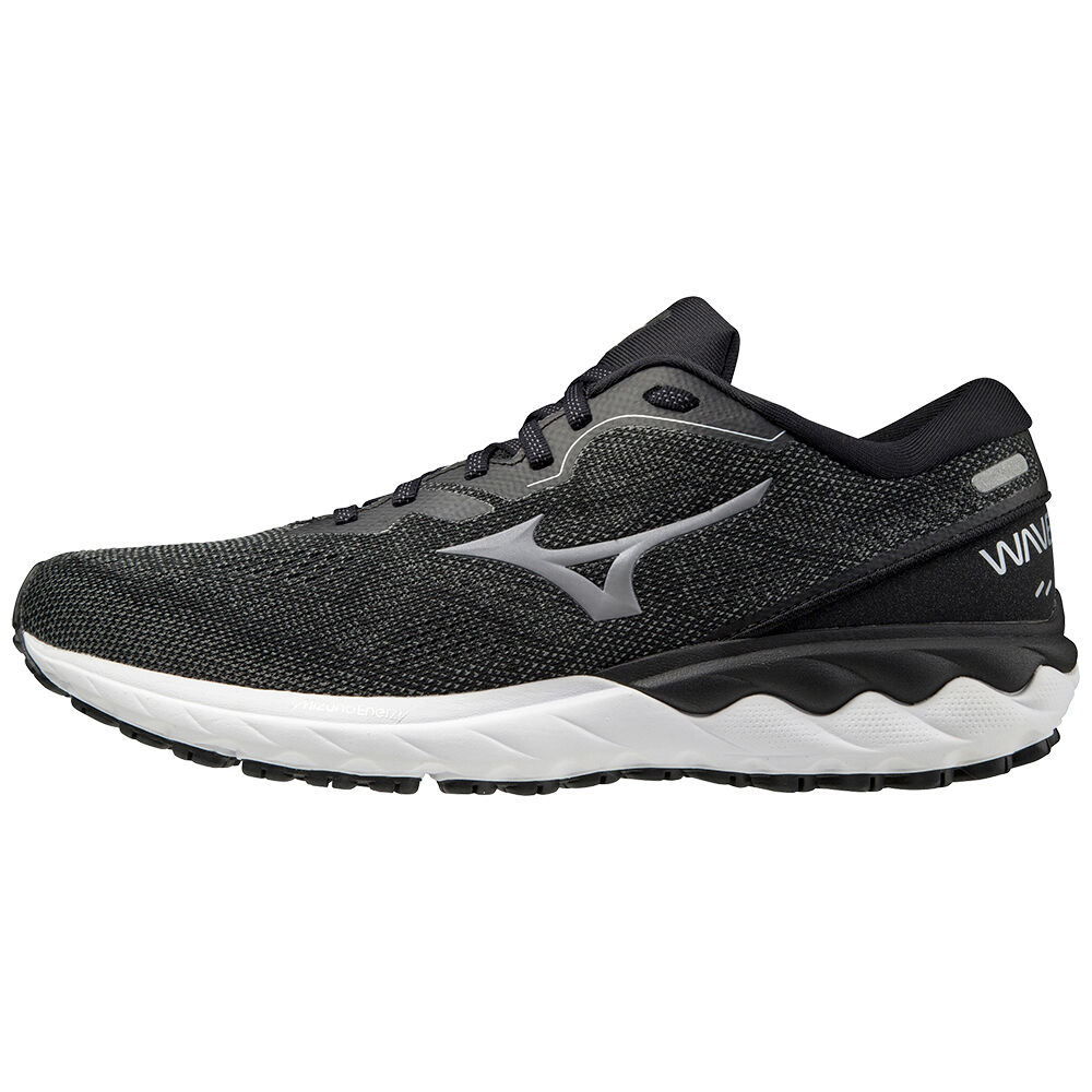 Mizuno Men's Wave Skyrise 2 Running Shoes Black/Grey/White (J1GC210953-YBS)